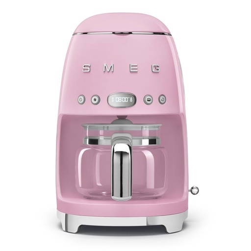 [DCF02PKEU] SMEG  Cafetière filtre rose Esthétique Années 50