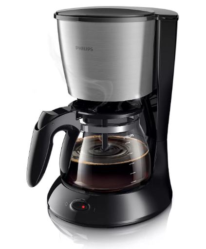 [HD7457/20] PHILIPS Cafetière Daily Collection noire et inox