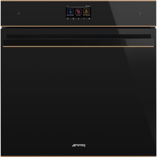 [SOP6604TPNR] SMEG Four 60 cm Pyrolyse Noir esthétique Dolce Still Novo - sonde culinaire