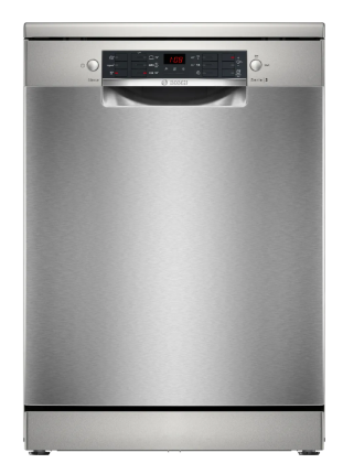 [SMS26AI01F] BOSCH - Lave vaisselle 60 cm silver, Série 2, 12 couverts VarioSpeed Plus