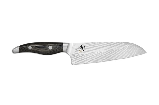 [NDC-0702] KAI Santoku 7" (18,0 cm) Couteau Japonais SHUN NAGARE