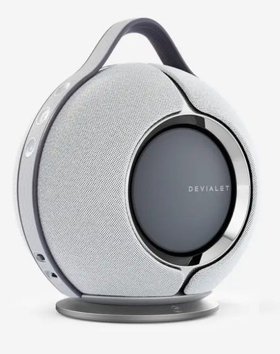 [JE832] DEVIALET Mania light Grey avec base de charge incluse