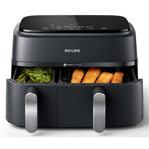 [NA351/00] PHILIPS Série 3000 Airfryer à double panier NA351/00 - 9L