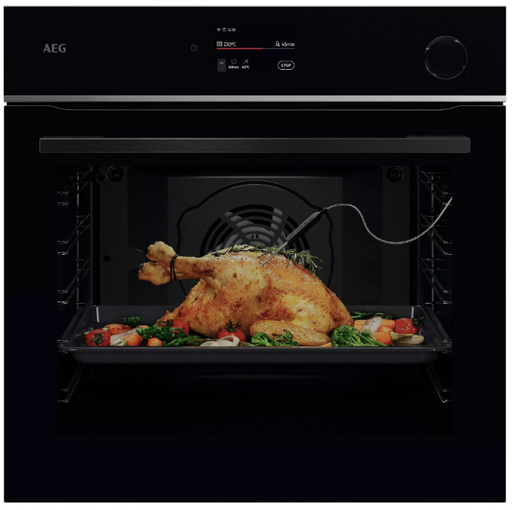 [TR7PB731SB] AEG Four Encastrable Pyrolyse 7000 MealAssist avec SteamCrisp