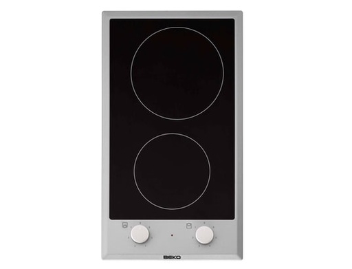 [HDCC32200X] BEKO Domino vitrocéramique 30cm 2 feux
