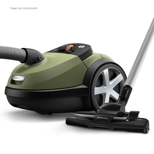 [XD8121/10] PHILIPS Aspirateur avec sac basic green