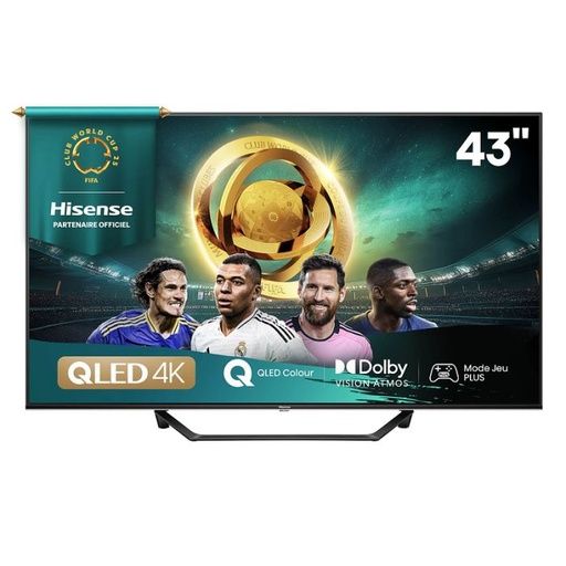 [43A7Q] HISENSE Smart TV QLED 4K 43P