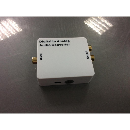 [CNA5432] Convertisseur AUDIO Numérique> Analogique Toslink/Coax > 2RCA+Jack3,5mm  CNA5432