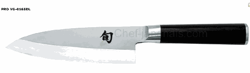 [VG-0165DL] Couteau Japonais DEBA 16.5CM Gaucher SHUN PRO