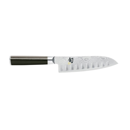 [DM-0718] Couteau KAI Santoku à lame alvéolée # DM-0718, Lame 7.0" / 18,0 cm, Poignée 12,2 cm