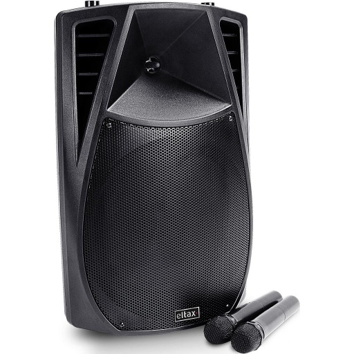 [VOY15BTBK] ELTAX Enceinte Sono 450W avec 2 x Micro SF Bluetooth USB - BT15"