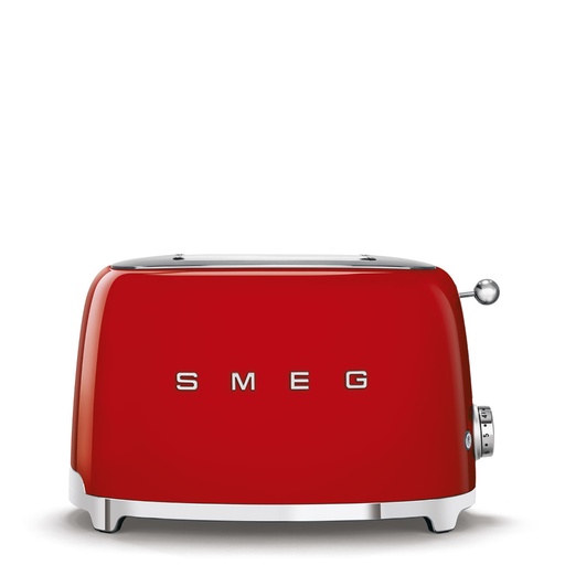[TSF01RDEU] Grille Pain Style Années 50 SMEG - Rouge