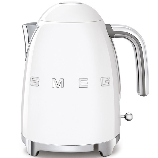 [KLF03WHEU] SMEG –Bouilloire Électrique | Style Années 50 | Coloris blanc | KLF03WHEU