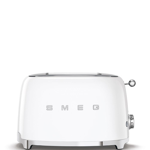[TSF01WHEU] – SMEG – Grille Pain / Toaster | Style Année 50 | Coloris blanc | TSF01WHEU