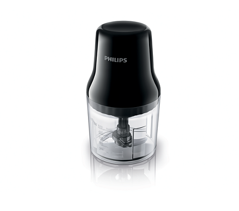 [HR1393/90] PHILIPS Mini hachoir noir